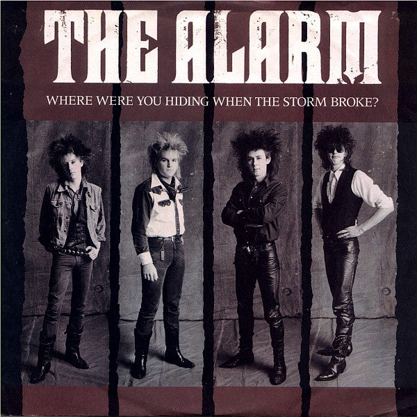 The Alarm : Where Were You Hiding When The Storm Broke? (12", Single)