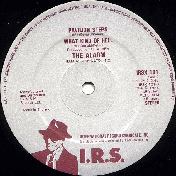 The Alarm : Where Were You Hiding When The Storm Broke? (12", Single)