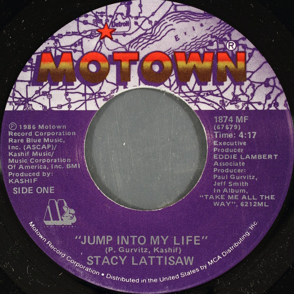 Stacy Lattisaw : Jump Into My Life (7")