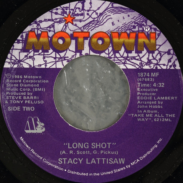 Stacy Lattisaw : Jump Into My Life (7")