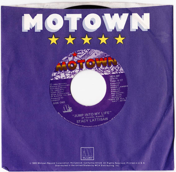 Stacy Lattisaw : Jump Into My Life (7")