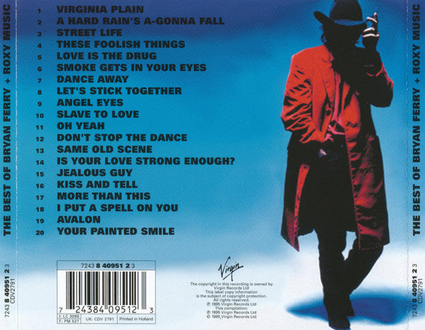 Bryan Ferry + Roxy Music : More Than This (The Best Of Bryan Ferry + Roxy Music) (CD, Comp, RE, RM)