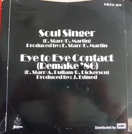 Edwin Starr : Soul Singer (7")