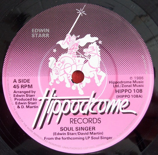 Edwin Starr : Soul Singer (7")
