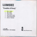 Lumidee : Crashin' A Party (CDr, Promo)