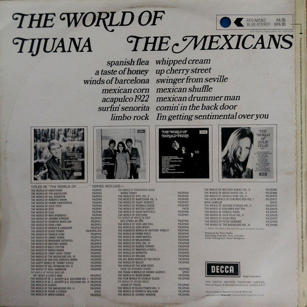 The Mexicans : The World Of Tijuana (LP, Comp)