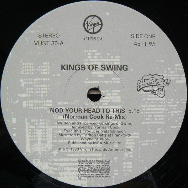 Kings Of Swing : Nod Your Head To This (12")
