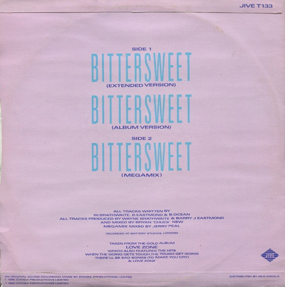 Billy Ocean : Bittersweet (12")