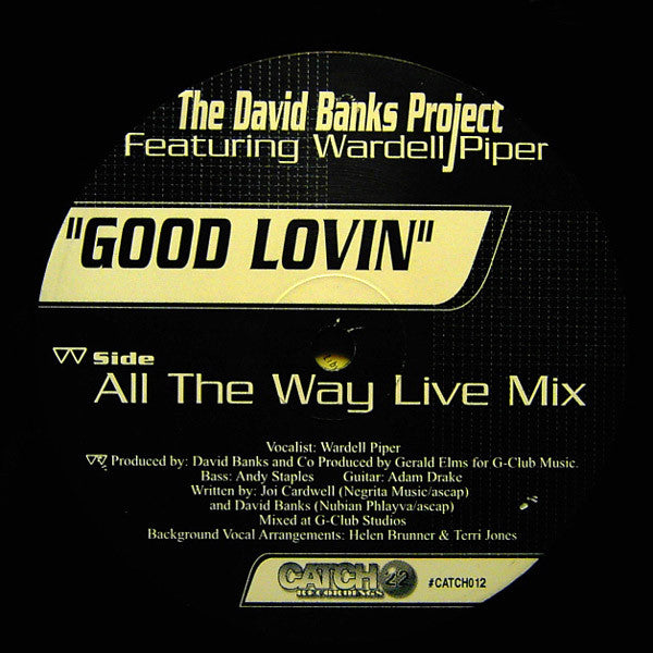 David Banks Featuring Wardell Piper : Good Lovin (12")