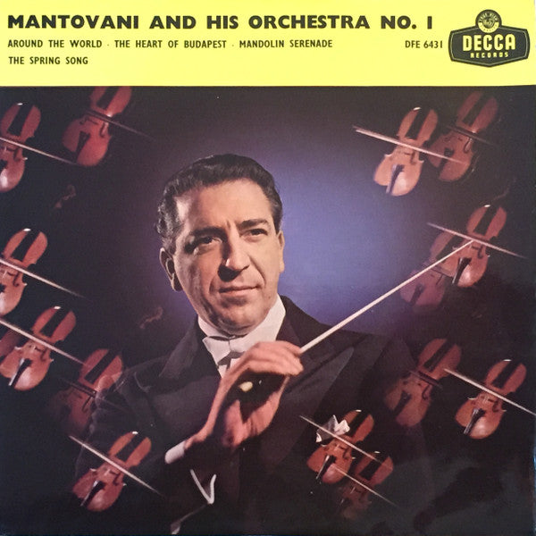 Mantovani And His Orchestra : Around The World (7", EP)