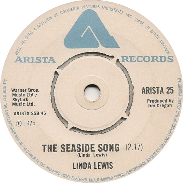 Linda Lewis : Rock And Roller Coaster (7")