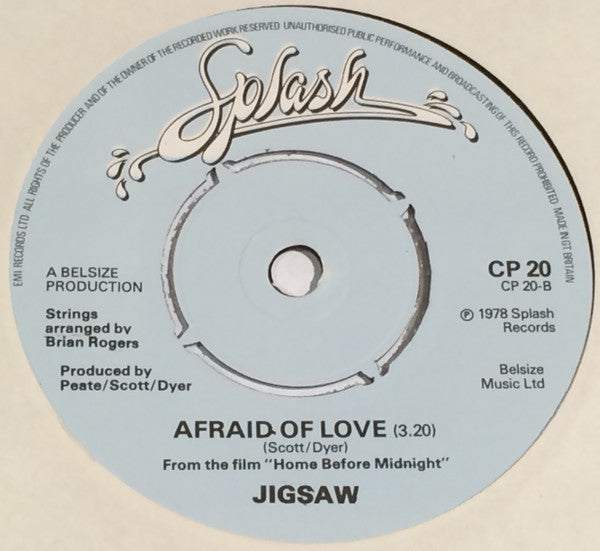 Jigsaw (3) : Everytime (7", Single)