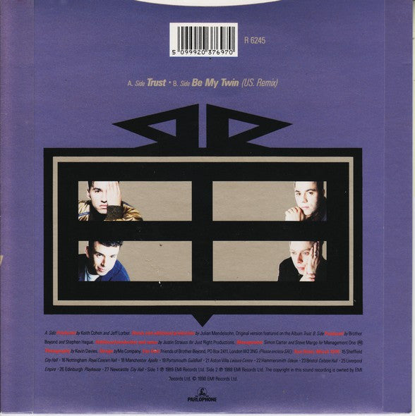 Brother Beyond : Trust (7", Single)