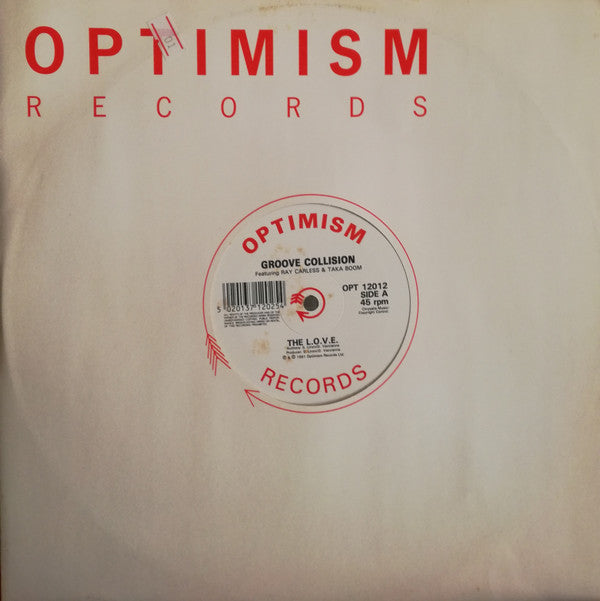 Groove Collision (2) Featuring Ray Carless & Taka Boom : The L.O.V.E. (12")
