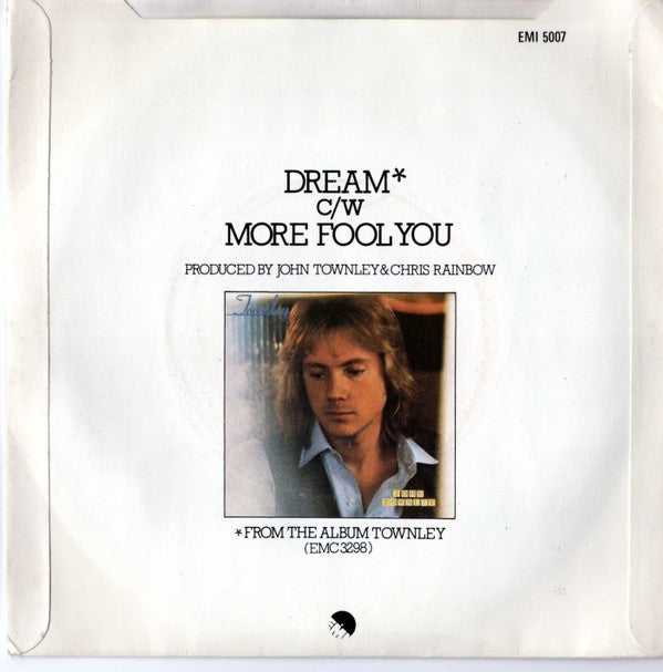 John Townley : Dream (7", Single, Promo)