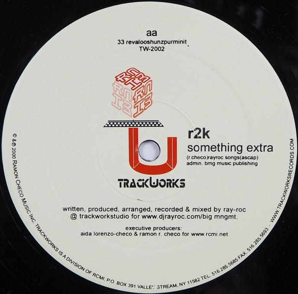 R2K : Back On Track / Something Extra (12")