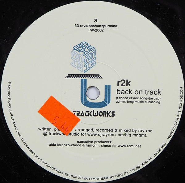 R2K : Back On Track / Something Extra (12")