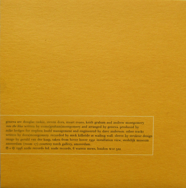Geneva (2) : Into The Blue (CD, Single)