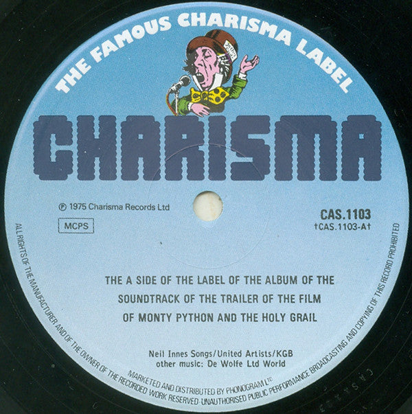 Monty Python : The Album Of The Soundtrack Of The Trailer Of The Film Of Monty Python And The Holy Grail (Executive Version) (LP, Album, RE)