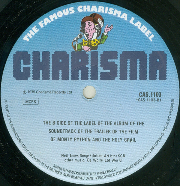 Monty Python : The Album Of The Soundtrack Of The Trailer Of The Film Of Monty Python And The Holy Grail (Executive Version) (LP, Album, RE)