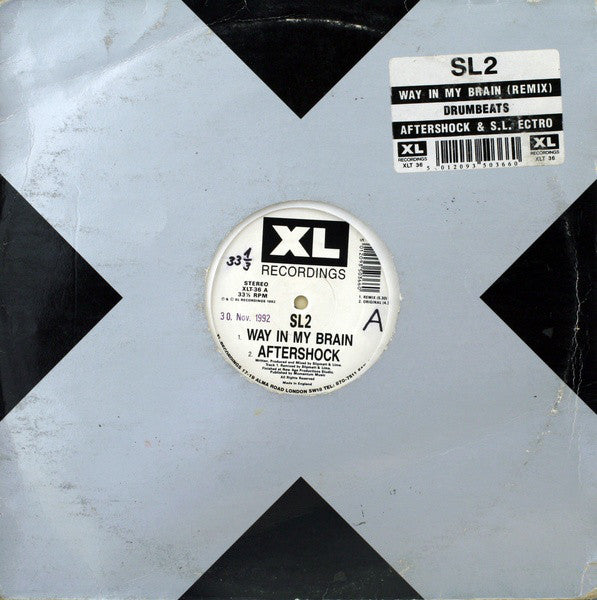 SL2 : Way In My Brain (Remix) (12")
