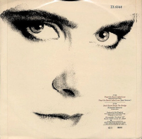 Alison Moyet : That Ole Devil Called Love (12", Single, CBS)