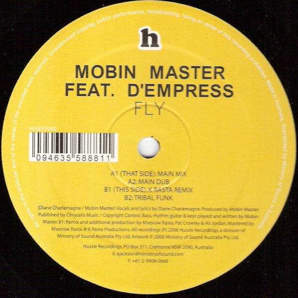 Mobin Master Featuring D-Empress : Fly (12")