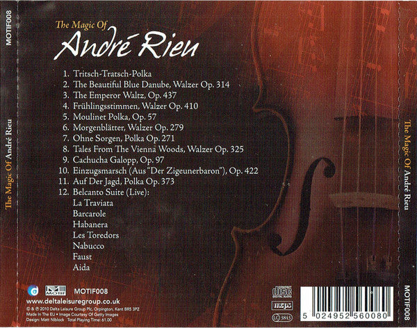 André Rieu : The Magic Of André Rieu (2xCD, Comp + Box, S/Edition)