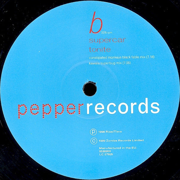 Supercar : Tonite (12")