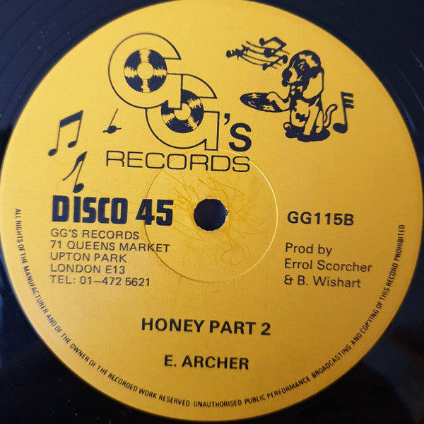 Roland Burrell : Honey, Honey (12")