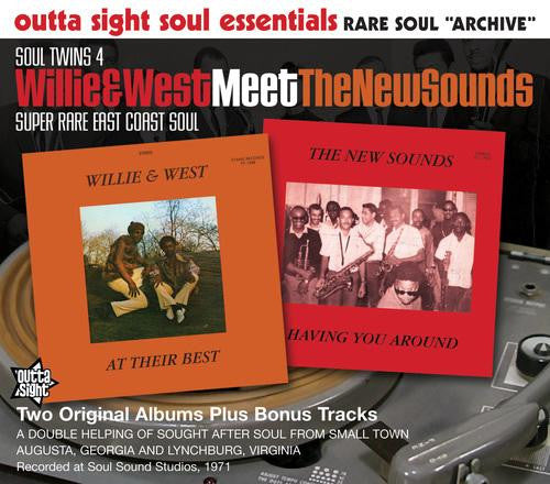 Willie And West, The New Sounds : Willie & West Meet The New Sounds (CD, Comp)
