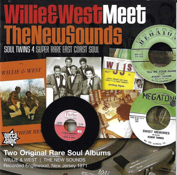 Willie And West, The New Sounds : Willie & West Meet The New Sounds (CD, Comp)