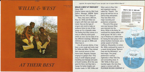 Willie And West, The New Sounds : Willie & West Meet The New Sounds (CD, Comp)