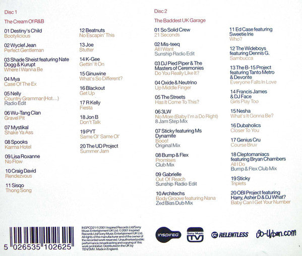 Various : Lovin'It - The Cream Of R&B And UK Garage (2xCD, Comp)
