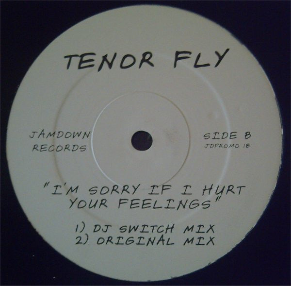 Tenor Fly : I'm Sorry If I Hurt Your Feelings (12", Promo)