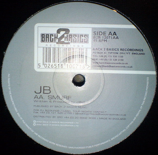 JB : This Style / Smurf (12")