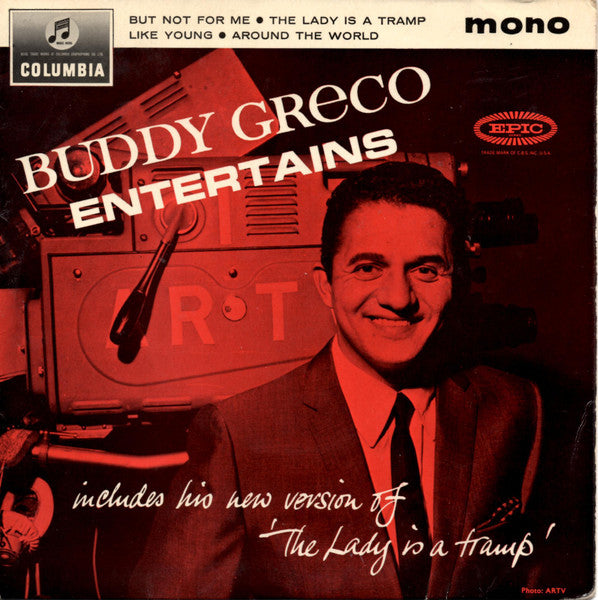 Buddy Greco : Entertains (7", EP, 4 p)