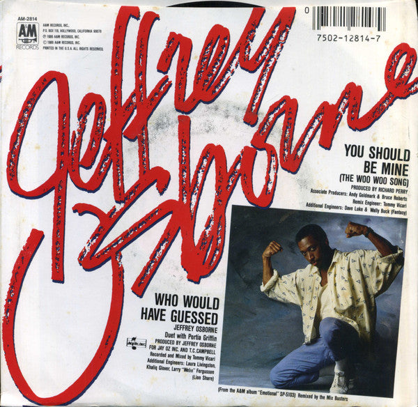 Jeffrey Osborne : You Should Be Mine (The Woo Woo Song) (7", Single)