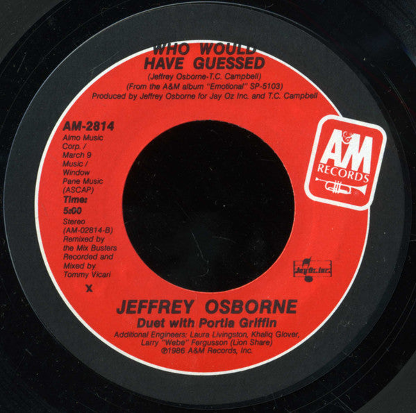 Jeffrey Osborne : You Should Be Mine (The Woo Woo Song) (7", Single)