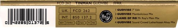 Tinman : Gudvibe (CD, Single)