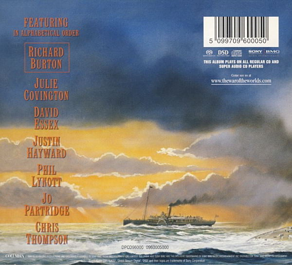 Jeff Wayne : Jeff Wayne's Musical Version Of The War Of The Worlds (2xSACD, Hybrid, Multichannel, Album, RE, RM, Dig)