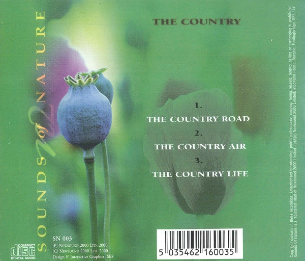 Paul Rayner-Brown : The Country - Sounds Of Nature (CD, Album)