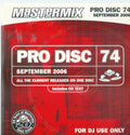 Various : Mastermix Pro Disc 74 (September 2006) (CD, Album, Comp, Promo)