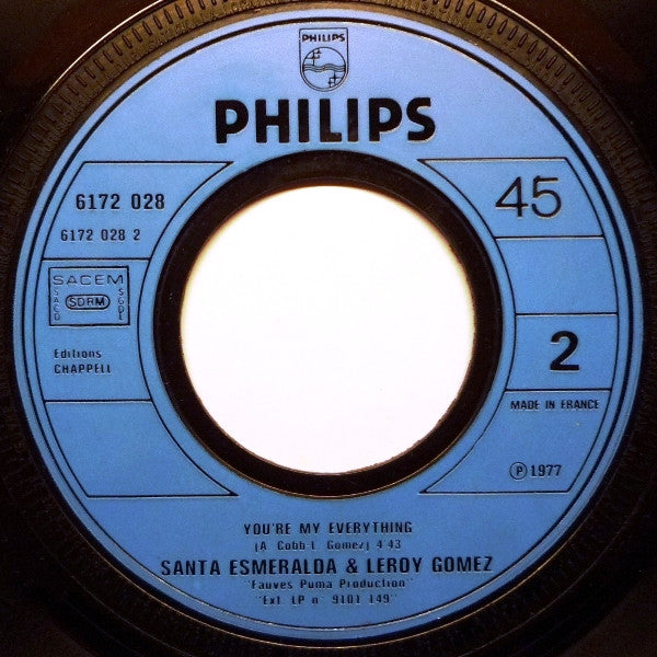 Santa Esmeralda Starring Leroy Gomez : Don't Let Me Be Misunderstood + Esmeralda Suite (7", Single)