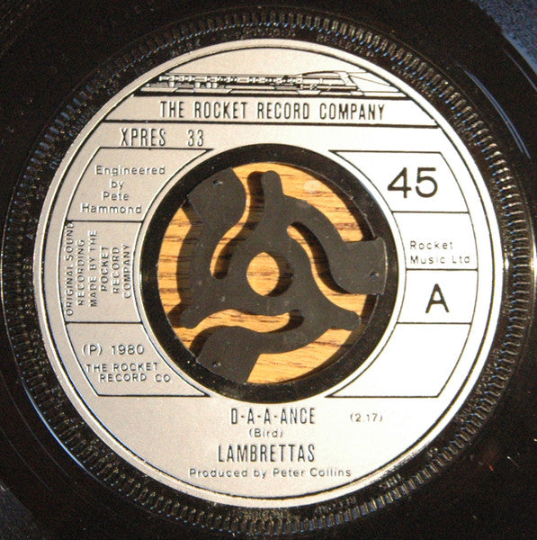Lambrettas* : D-a-a-ance (7", Single, Lar)