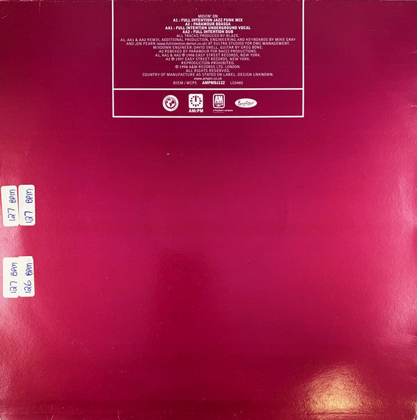 Debbie Pender : Movin' On (12", Promo)