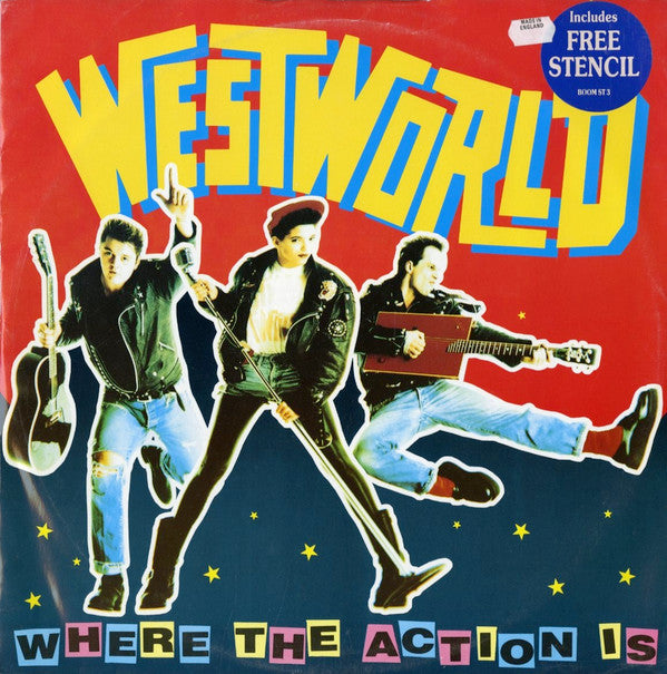 Westworld (2) : Where The Action Is (12", Single, Ltd)