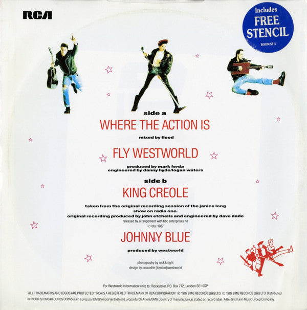 Westworld (2) : Where The Action Is (12", Single, Ltd)