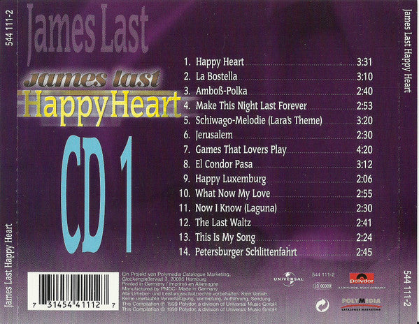 James Last : Biscaya (3xCD, Comp + Box, Comp)