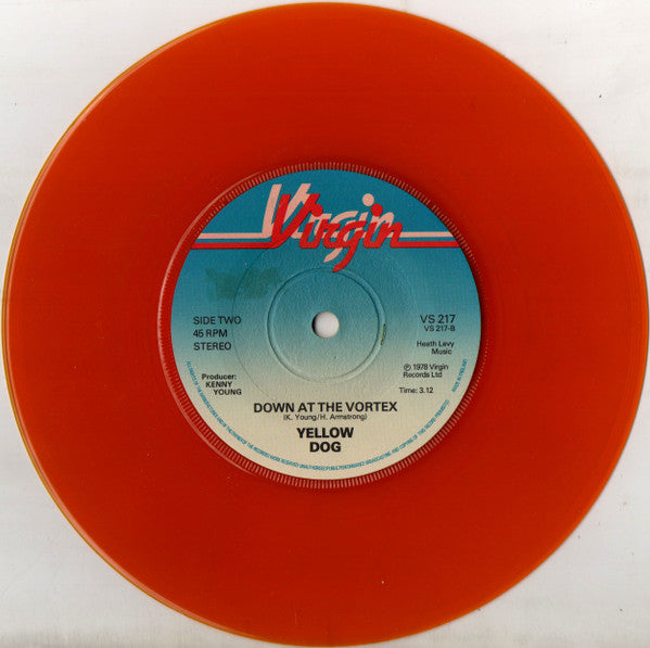 Yellow Dog : Wait Until Midnight (7", Single, Ltd, Ora)